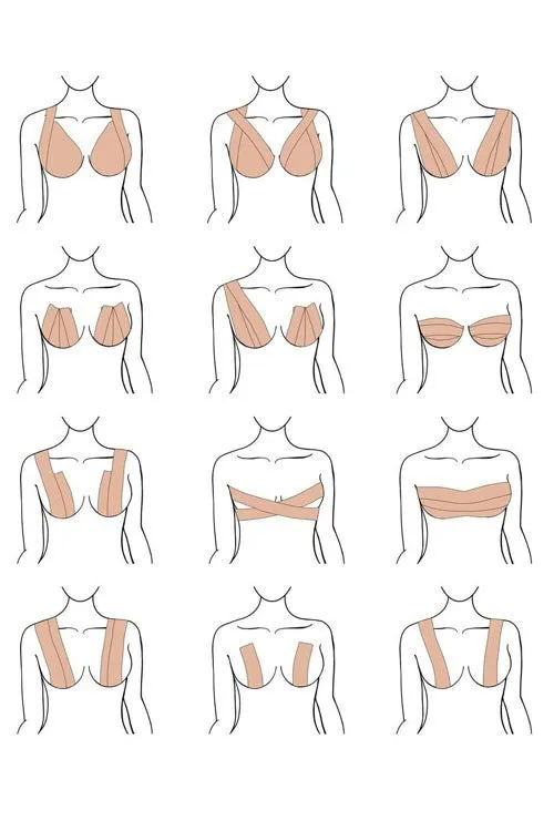 Body Tape   Nipple Cover Set