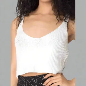 Cindy Knit Crop Top