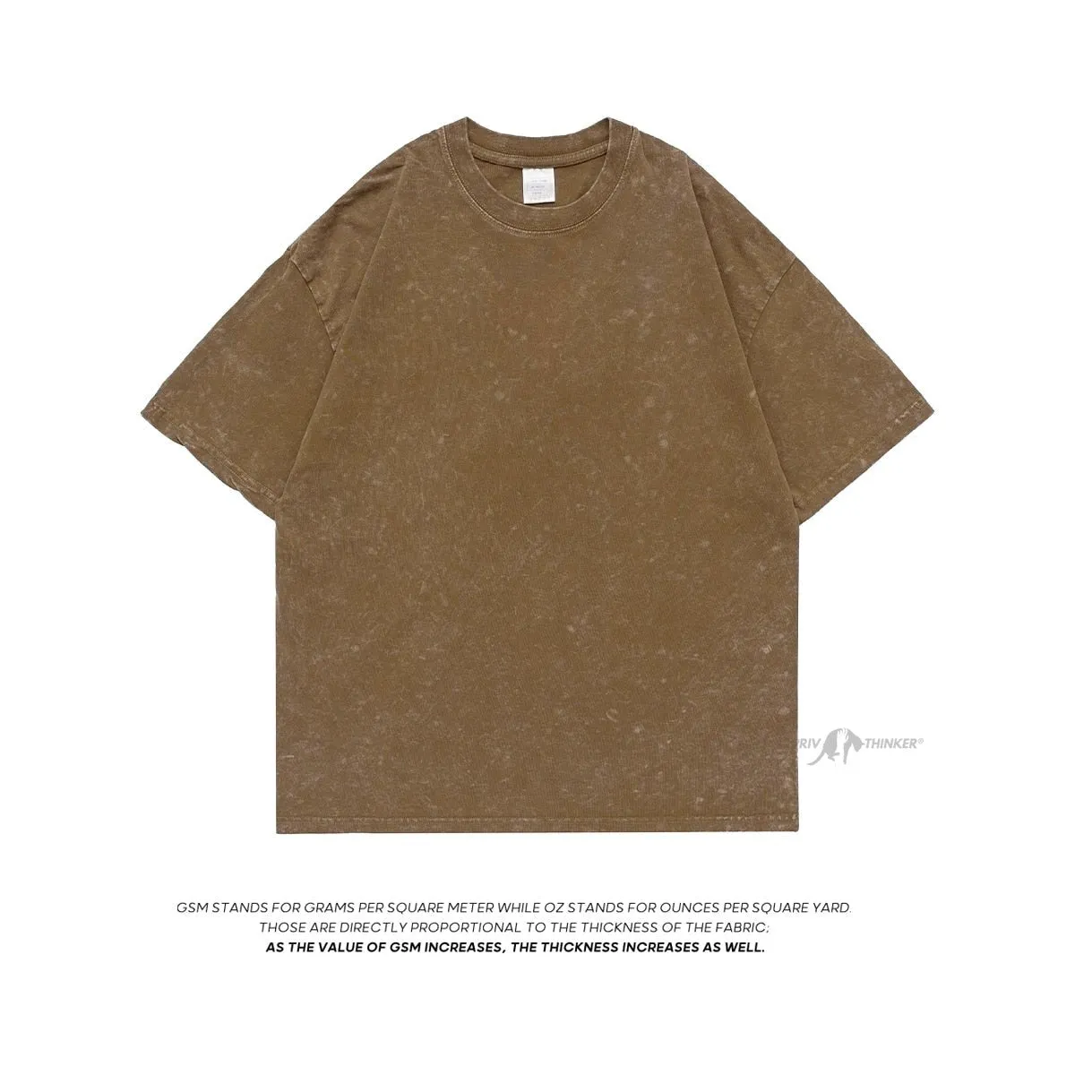 Design Batik Acid Washed T-shirts Men Short Sleeve Tees 2023 Streetwear Summer Man Oversized Tshirt Heavy Fabric Cotton Tops