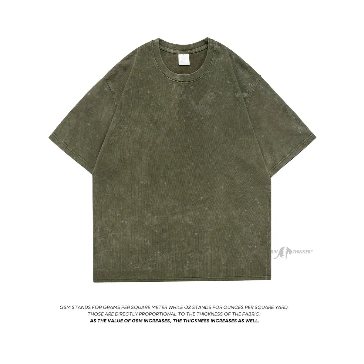 Design Batik Acid Washed T-shirts Men Short Sleeve Tees 2023 Streetwear Summer Man Oversized Tshirt Heavy Fabric Cotton Tops