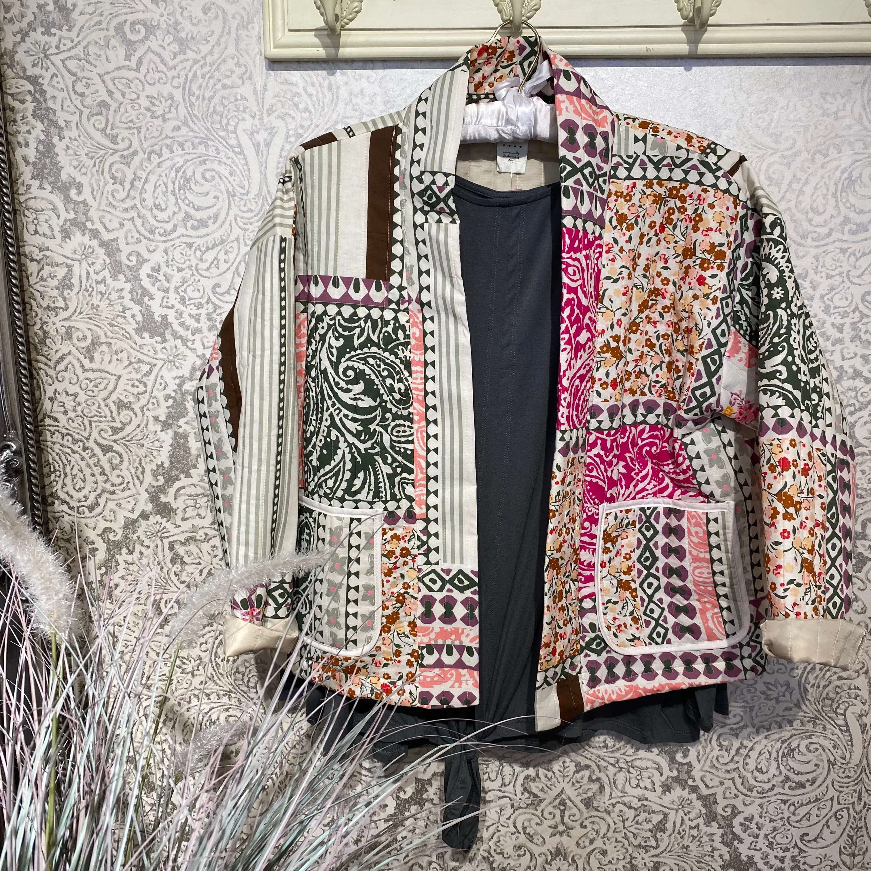 ELOISE FLORAL QUILTED JACKET