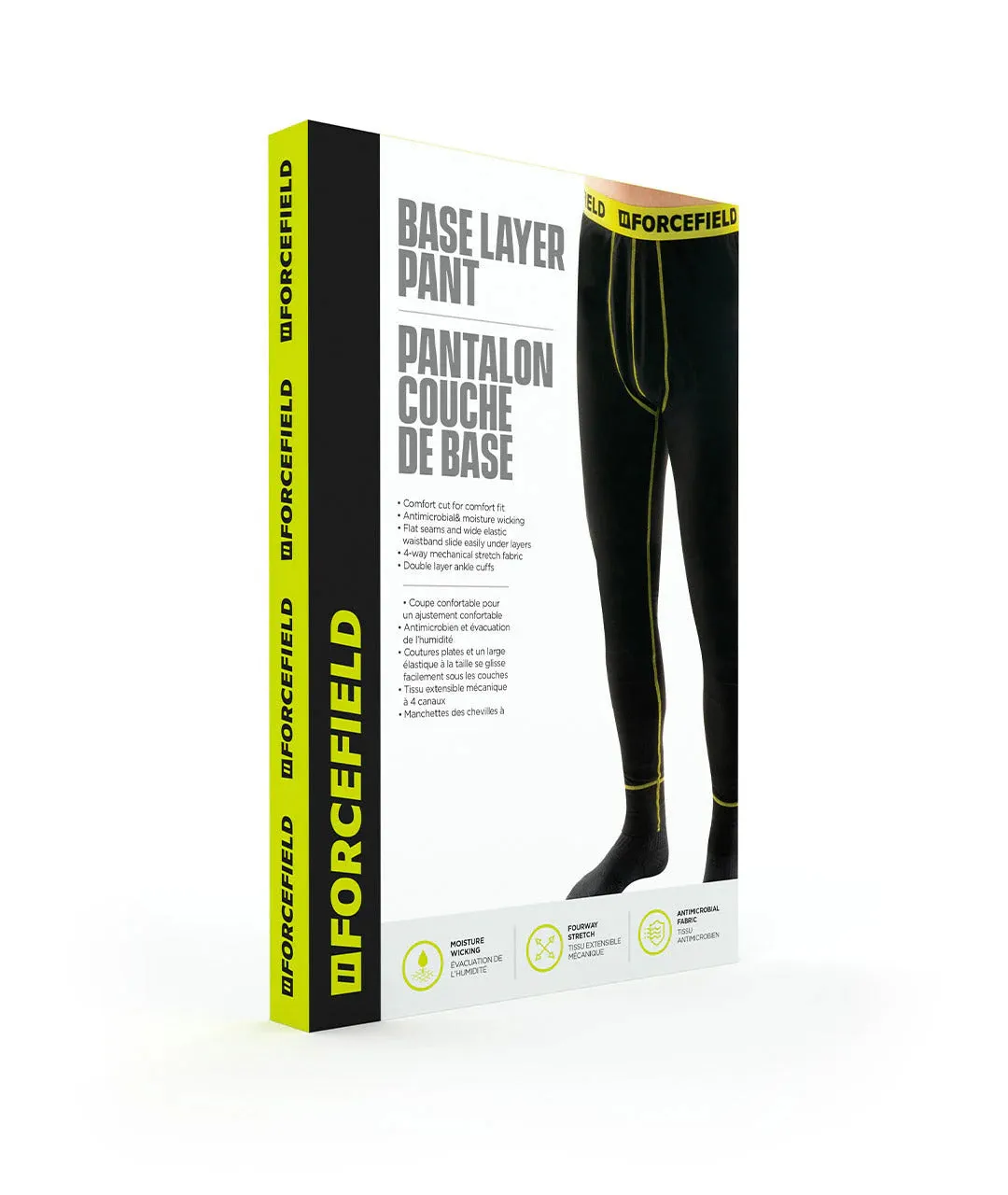 Forcefield Men's  Baselayer Pant - Black