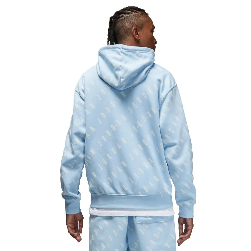Jordan Essentials Fleece Pullover Men's Hoodie Blue-White dv7640-485