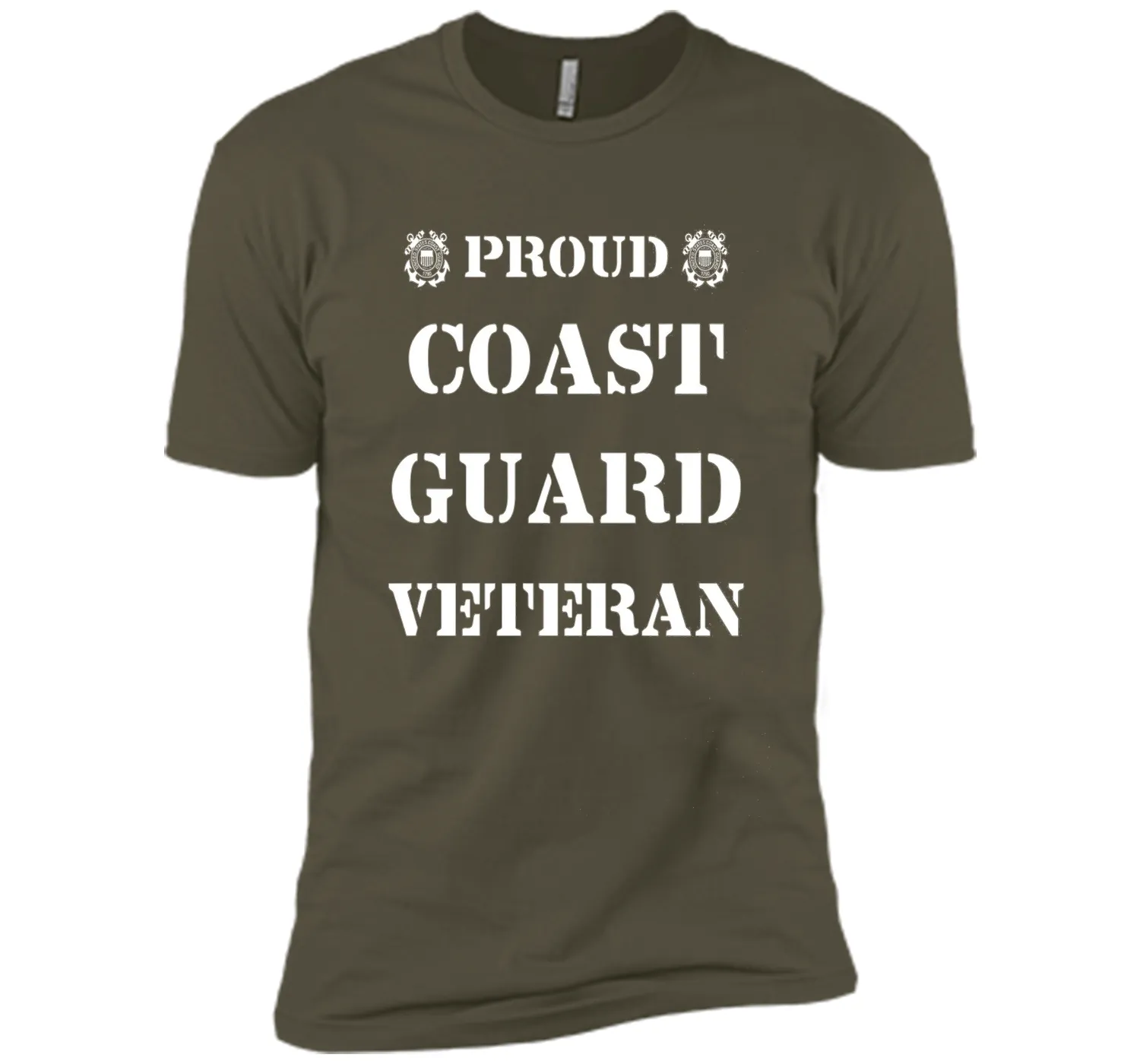 Proud Coast Guard Veteran Military Soldier T-shirt t-shirt