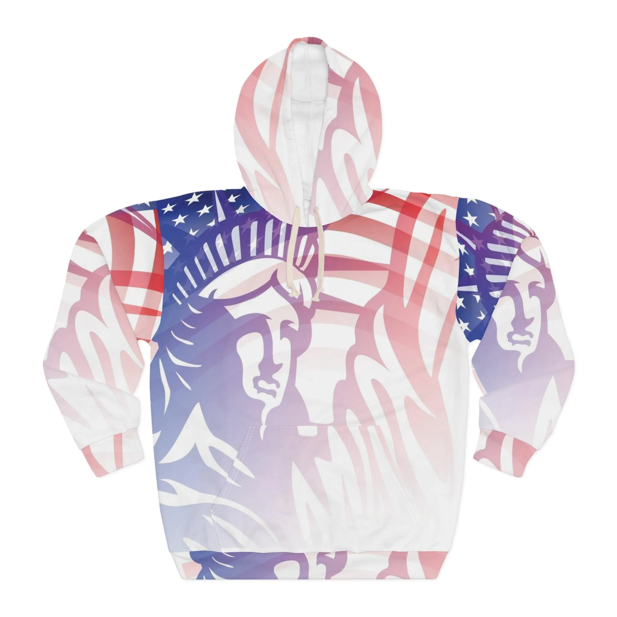 Statue of Liberty Unisex Pullover Hoodie