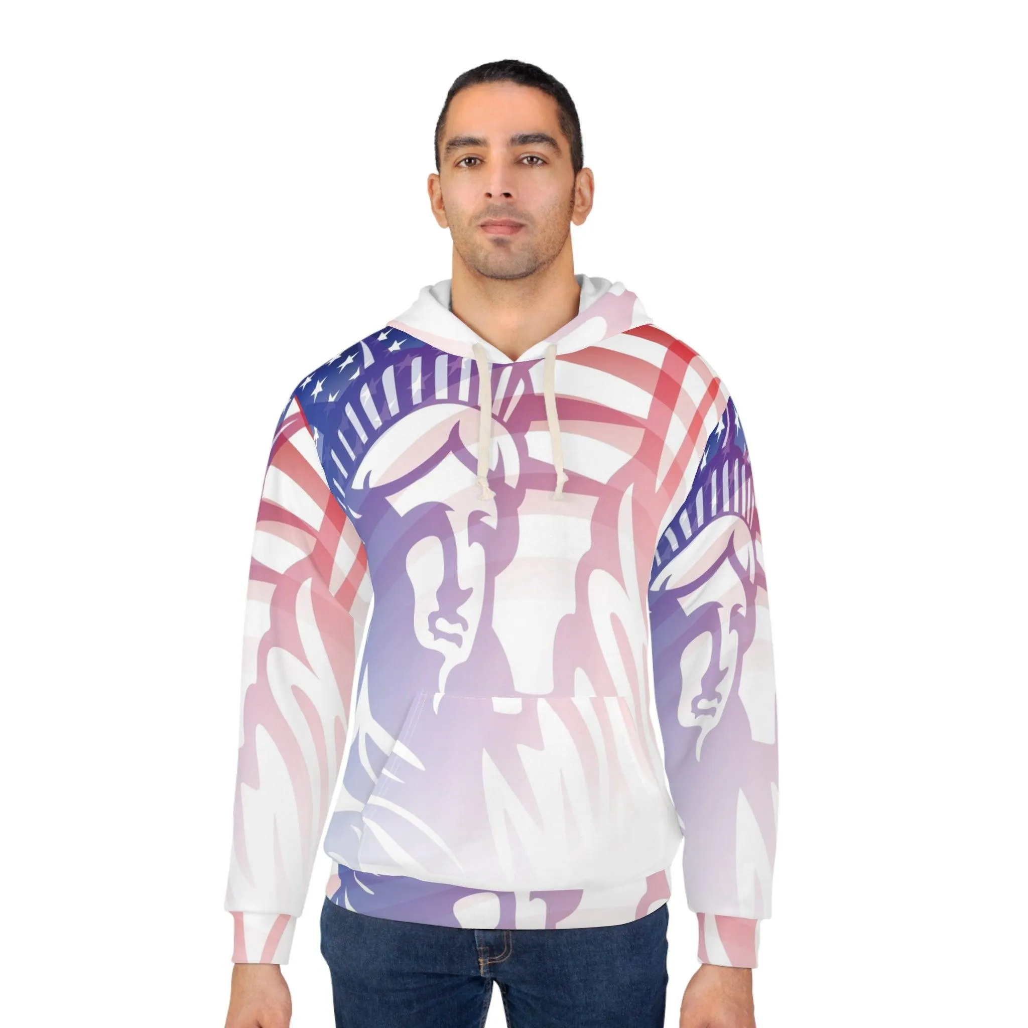 Statue of Liberty Unisex Pullover Hoodie