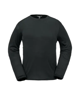 VOLCOM Gridlock Base Layer Crew Black