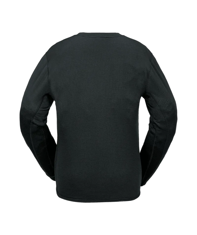 VOLCOM Gridlock Base Layer Crew Black